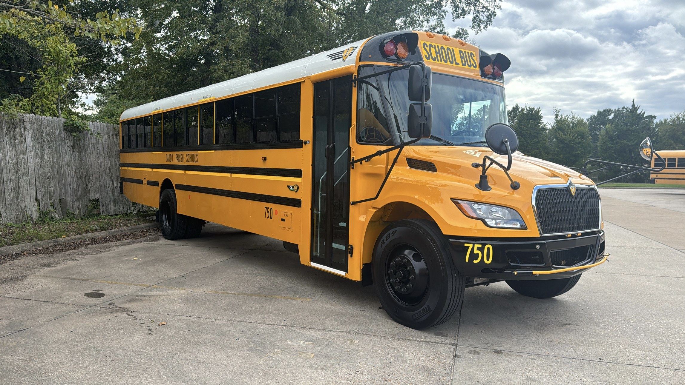 Caddo Parish school bus