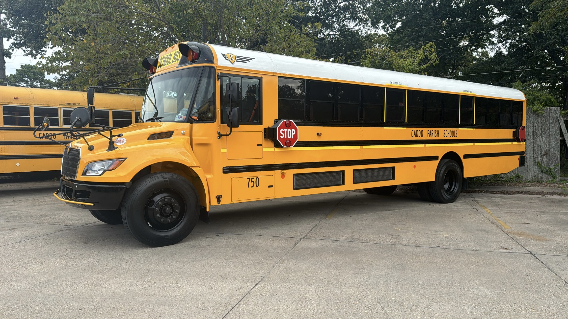 Caddo Parish school bus